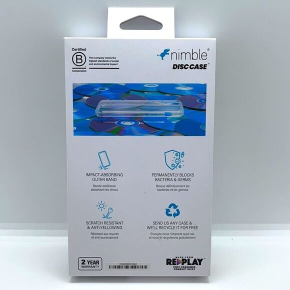 Clear NIMBLE Disc Case for Iphone 12 Pro Max - Picture 6 of 7